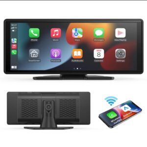 Revolutionize Your Drive with the 10.26" Full HD Wireless CarPlay Screen | Black